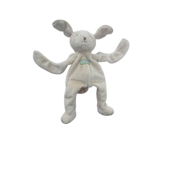 Bunnies by the Bay Silly Buddy Plush Puppy Dog Floppy Lovey Security Blanket 10" - Picture 1 of 12